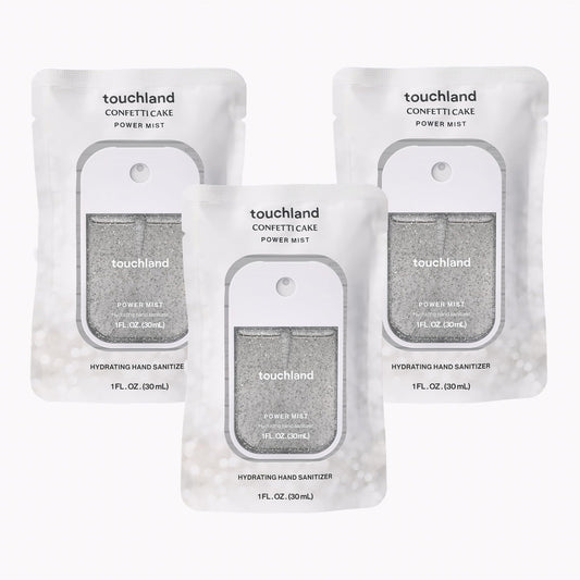 Hydrating Hand Sanitizer Spray – Confetti Cake Trio Set (Amazon Find - Touchland)