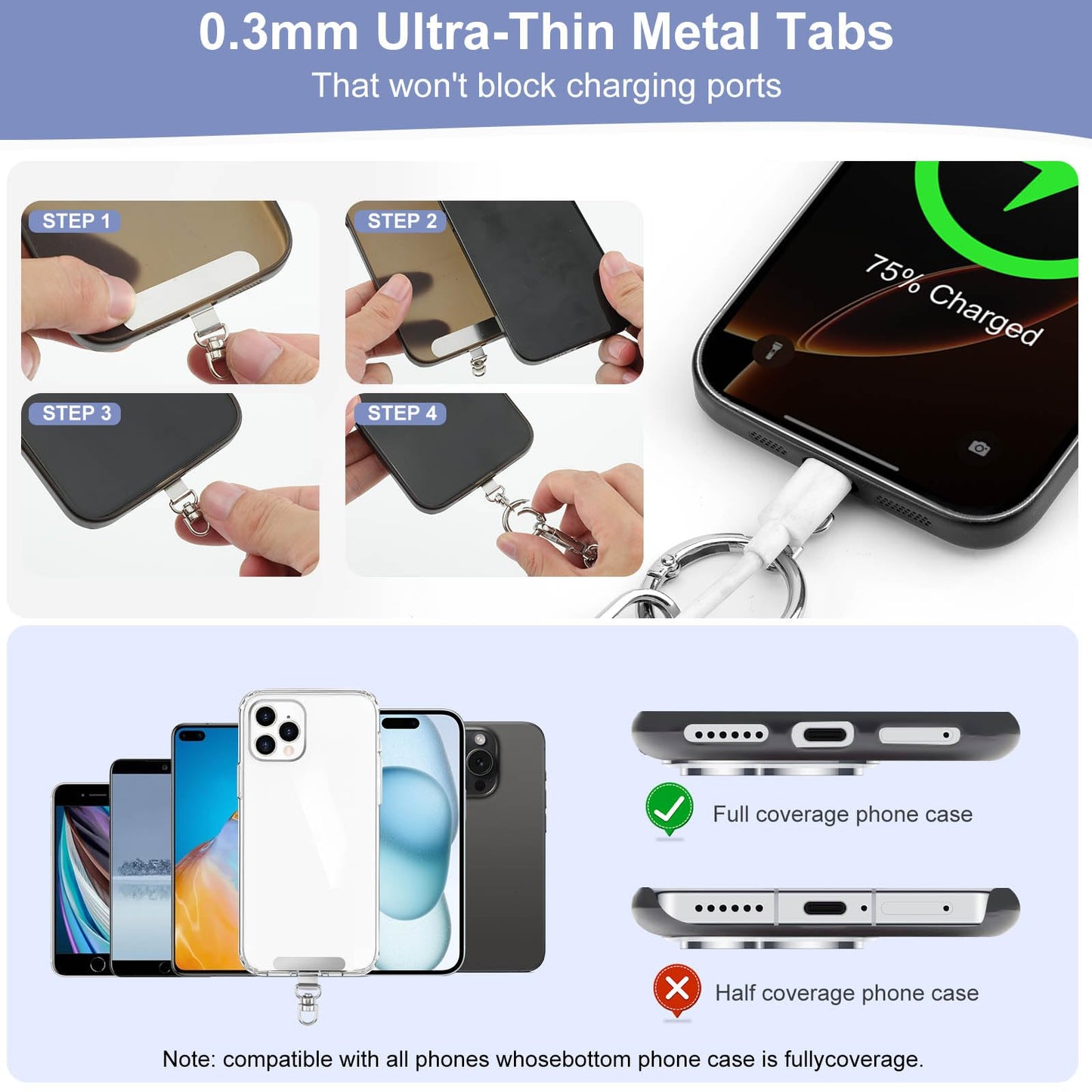 Adjustable On The Go Phone Lanyard Crossbody (Amazon Find - Uiwkow)