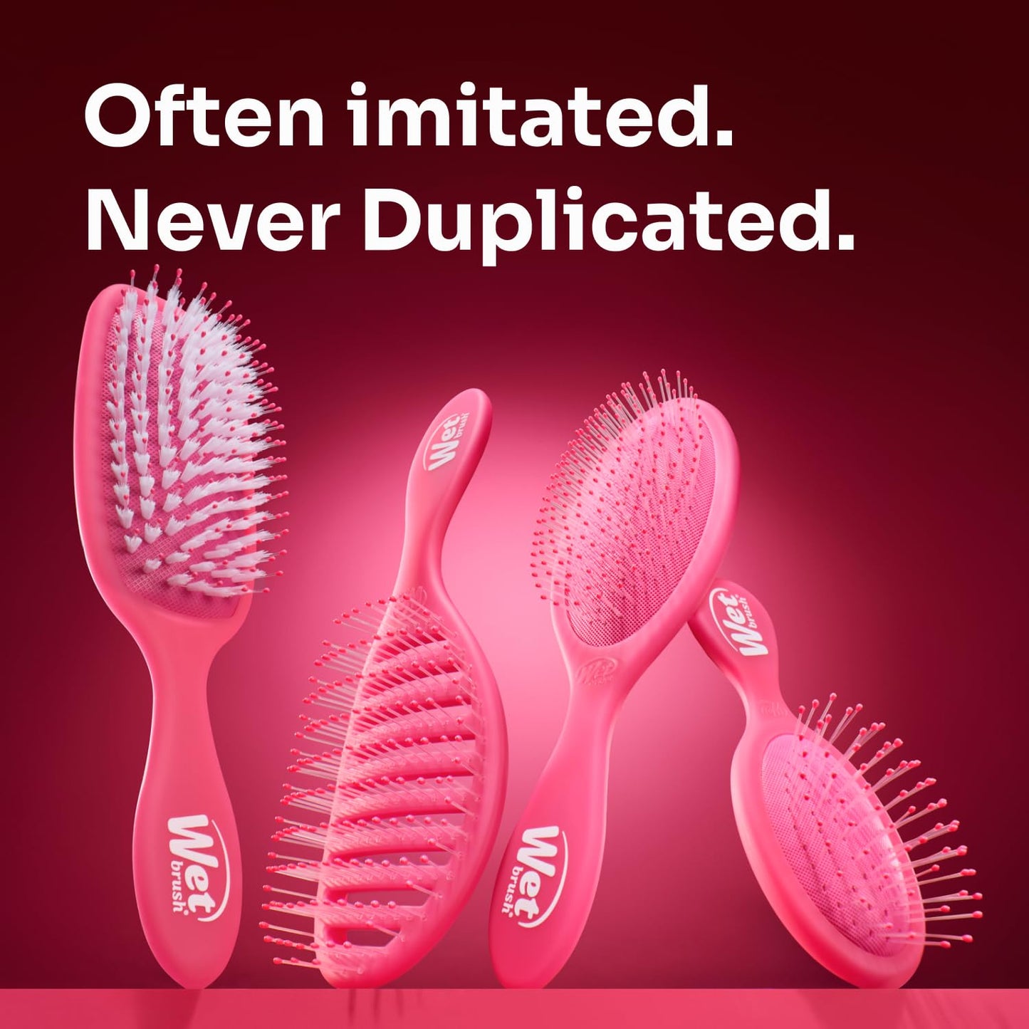 Mini Detangler Hair Brush, Detangling Travel Hairbrush, Ultra-Soft IntelliFlex Bristles Glide Through Tangles with Ease, Pain-Free (Amazon Find - Wet Brush)