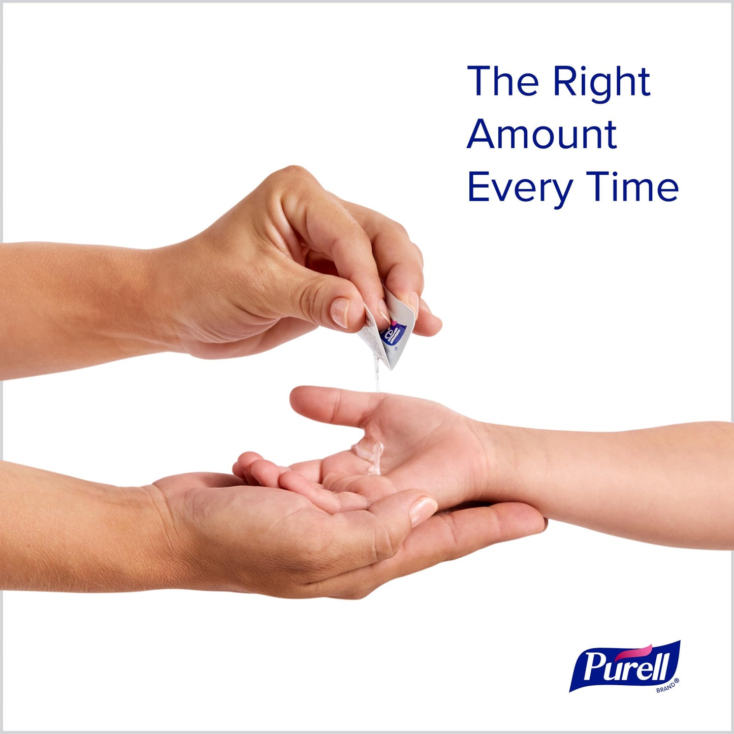PURELL SINGLES Advanced Hand Sanitizer Gel, Fragrance Free,Single-Use Travel-Size Packets-125 Count