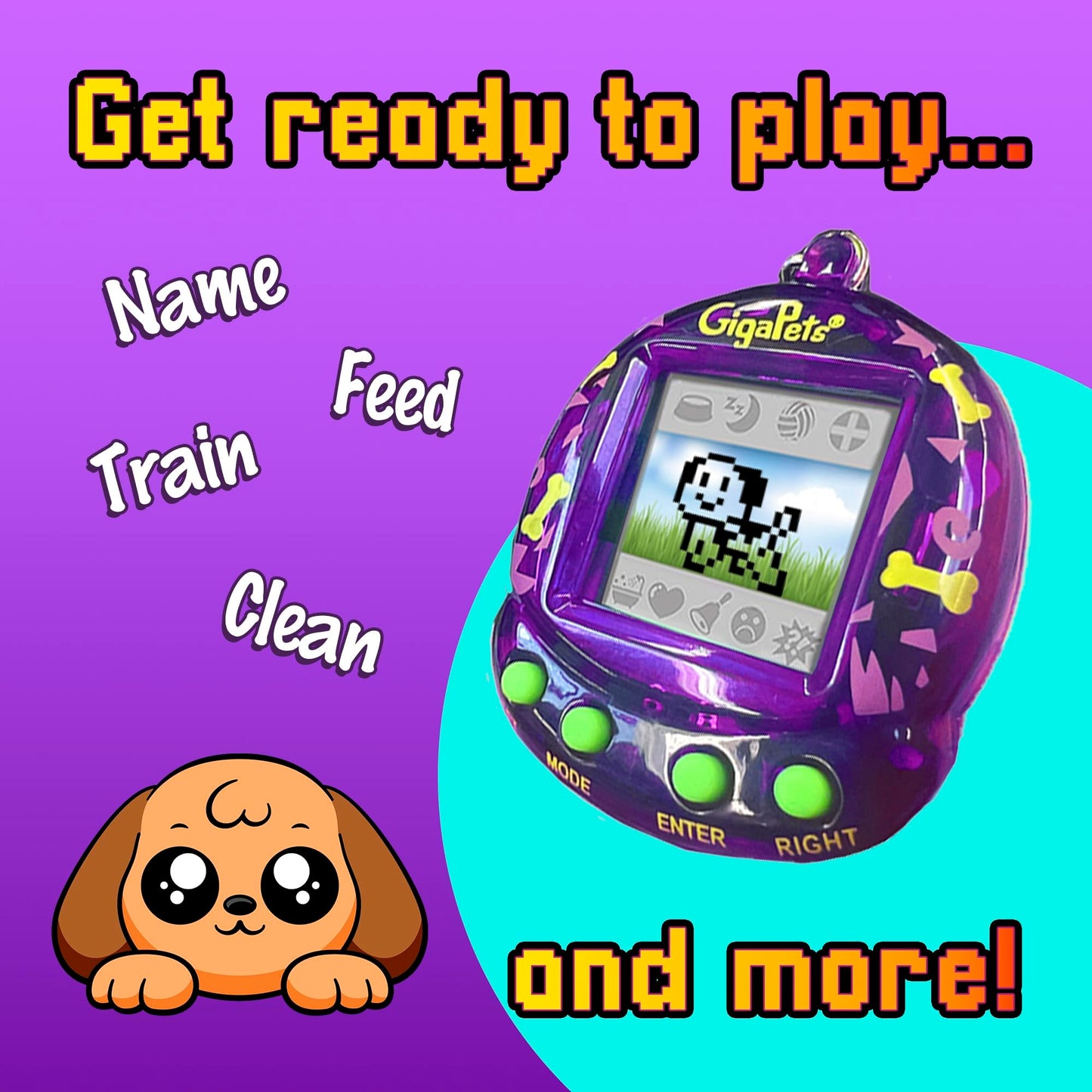 Giga Pets 2-in-1,Collector’s Edition Virtual Pets