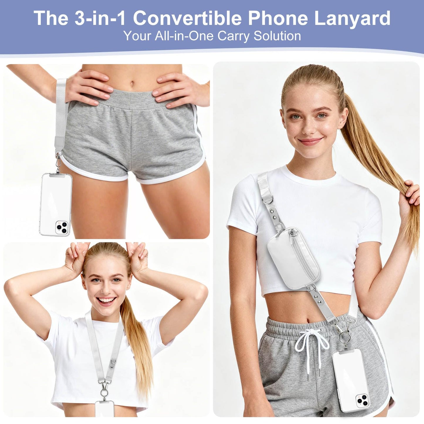 Adjustable On The Go Phone Lanyard Crossbody (Amazon Find - Uiwkow)