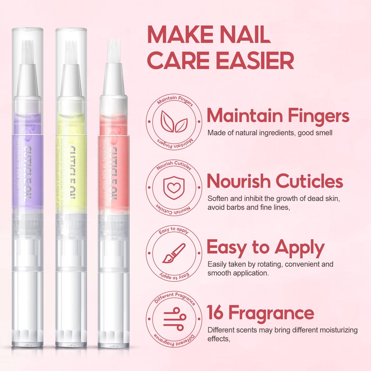 Cuticle Oil Pen-16Pcs