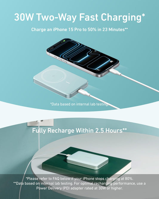 On The Go Power Bank  Ultra-Slim Phone Charger (Amazon Find - Anker)