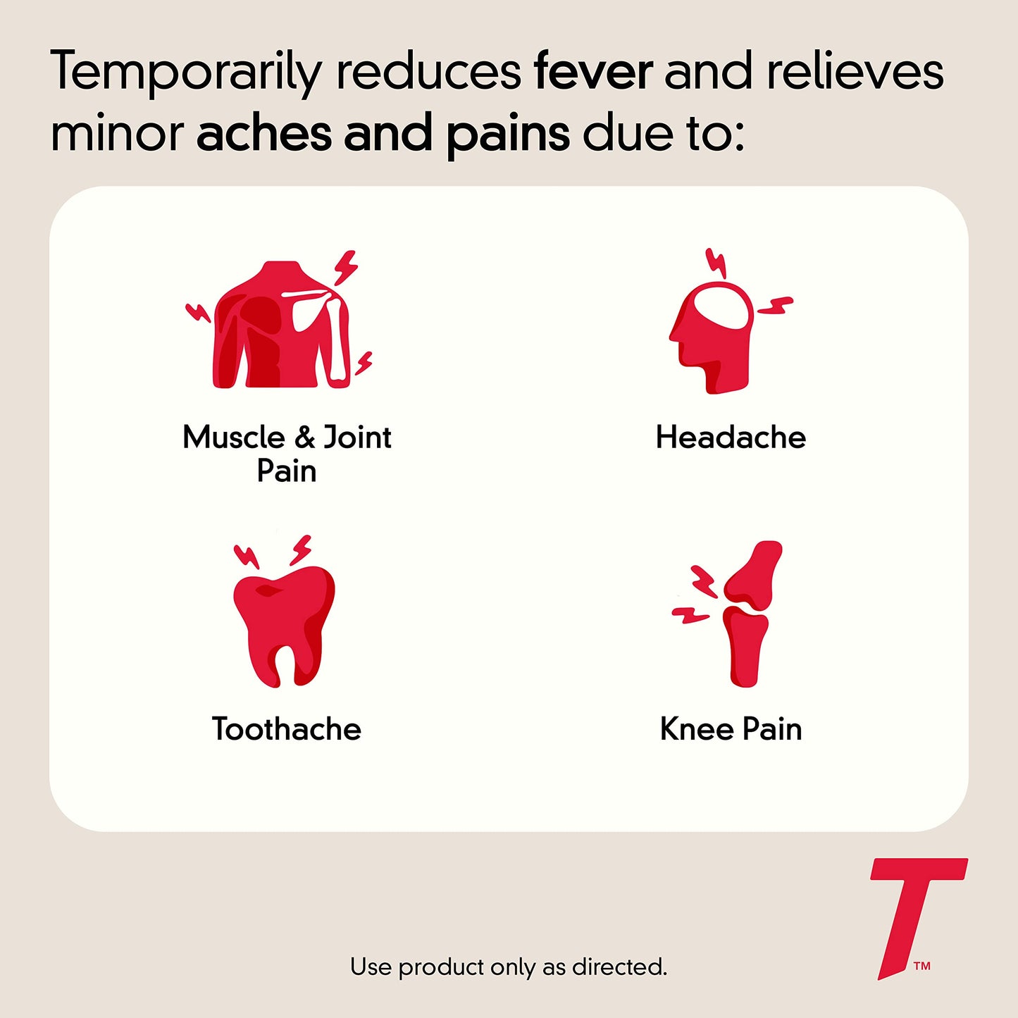 Tylenol Extra Strength Acetaminophen Caplets, 500 mg