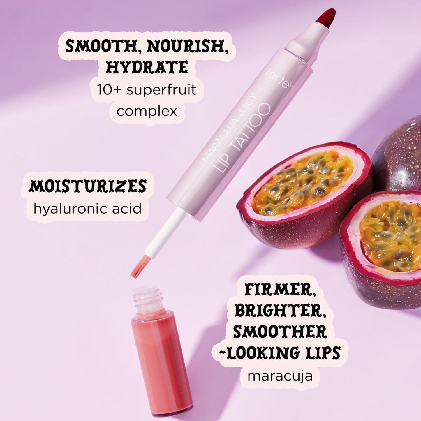 2-in-1  Lip Stain Tint & Nourishing Gloss Combo (Amazon Find - Tarte)