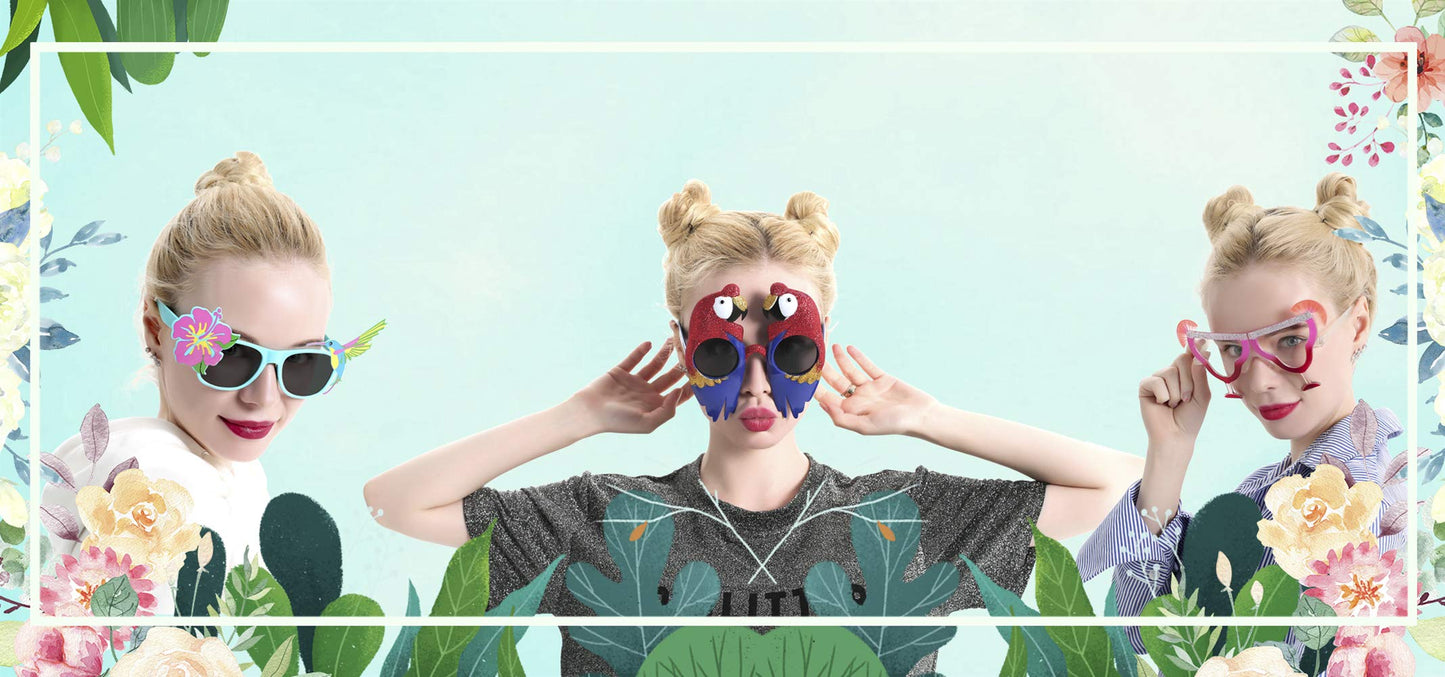 Party Sunglasses - 9 Pairs