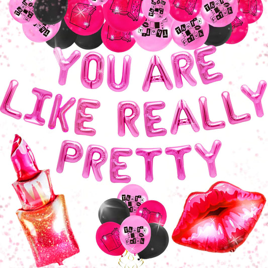 You Are Like Really Pretty Party Decor Mean Girl Party Set