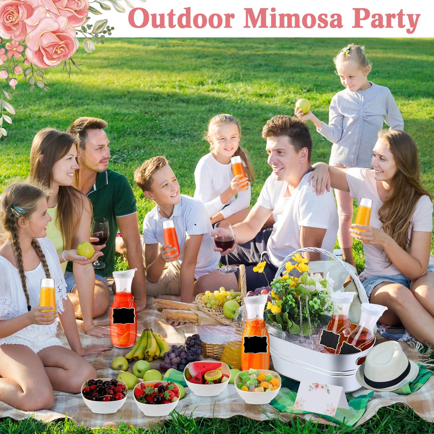 Mimosa Bar Supplies-36 Pcs