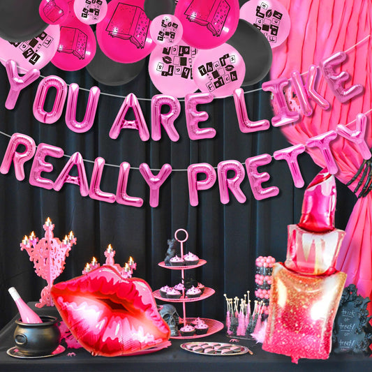You Are Like Really Pretty Party Decor Mean Girl Party Set