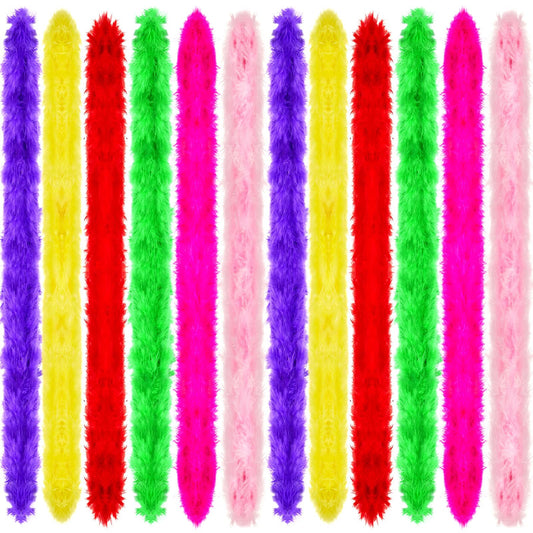 Feather Boas-24 Pcs