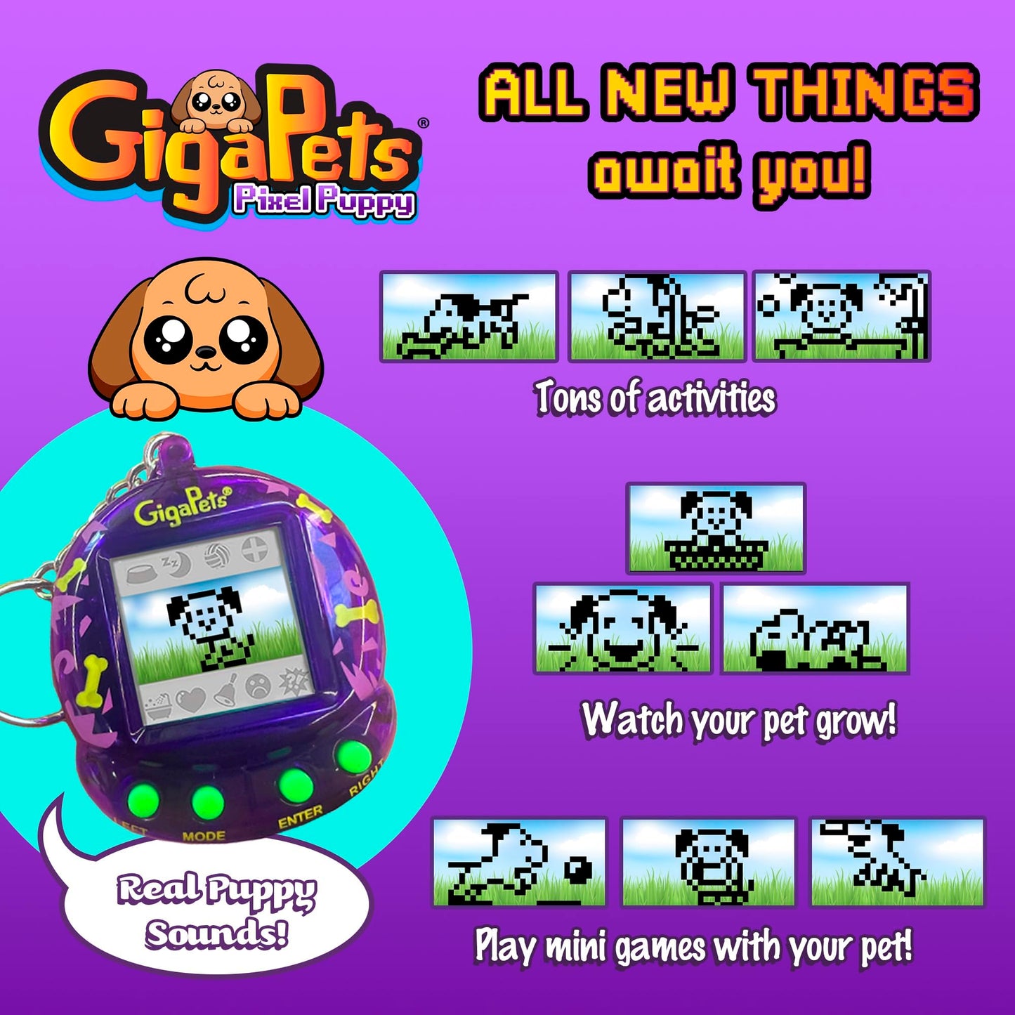 Giga Pets 2-in-1,Collector’s Edition Virtual Pets
