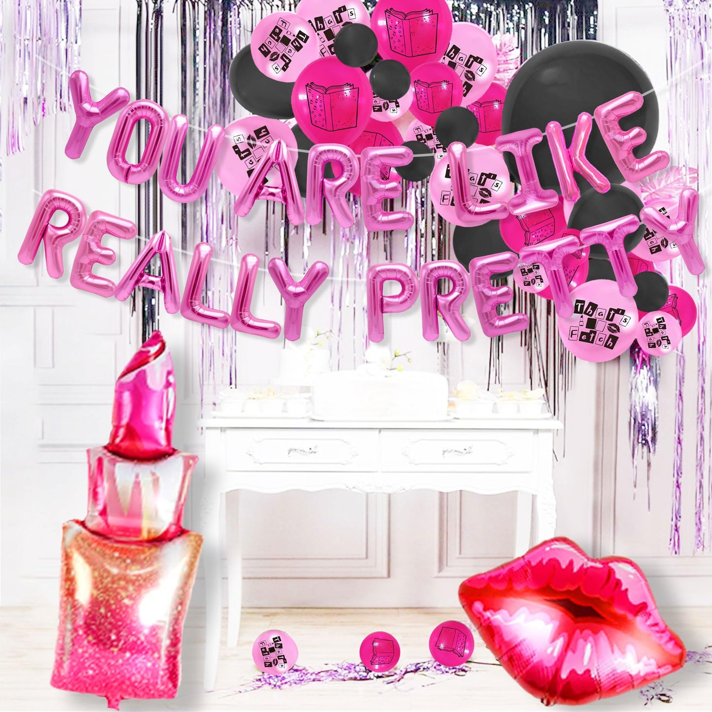 You Are Like Really Pretty Party Decor Mean Girl Party Set