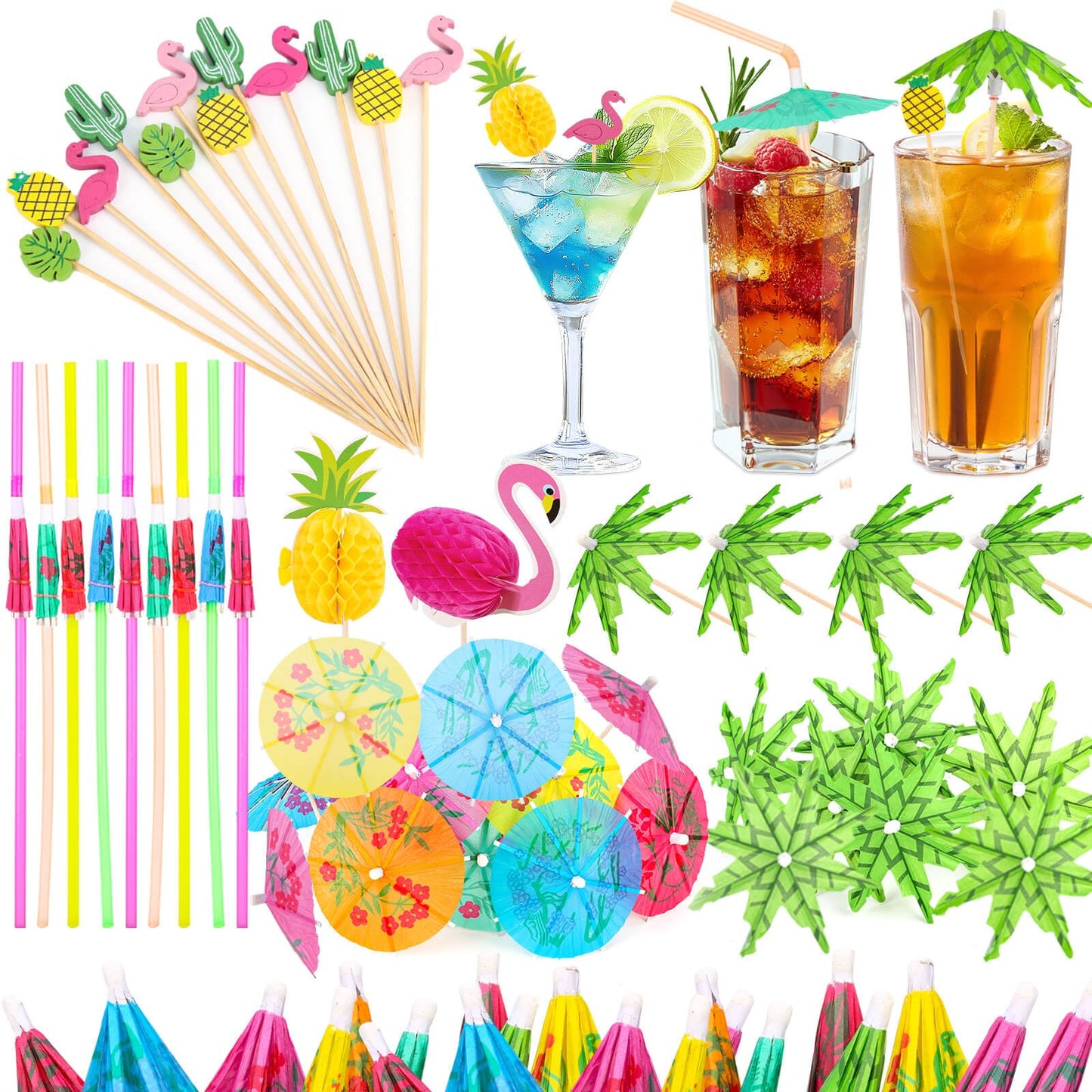 180PCS Cocktail Drink Accessories