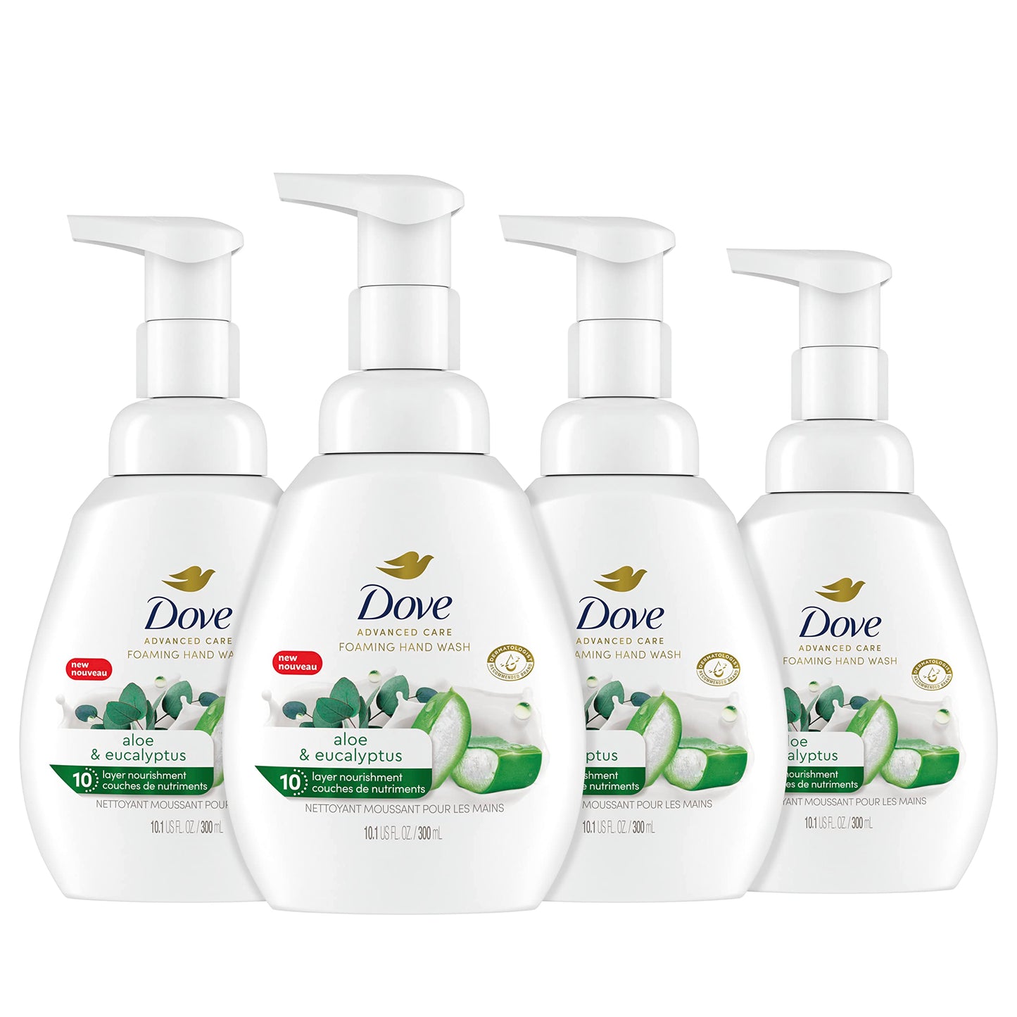 Dove Foaming Hand Wash 4 Count