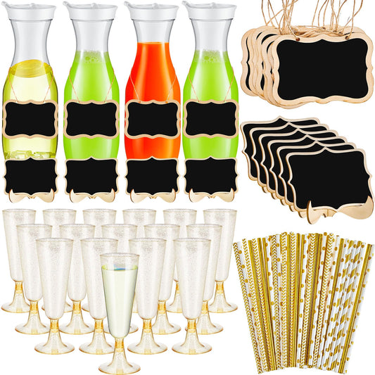 Mimosa Bar Supplies- 74 Pcs