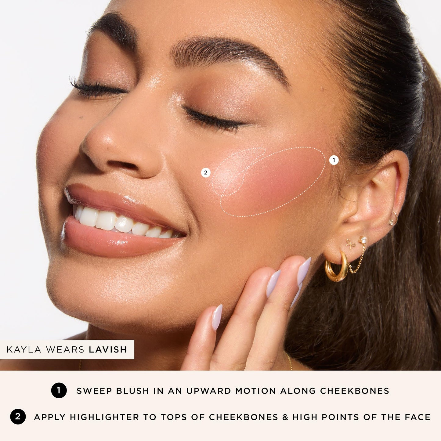 Cheek blush & highlight 5pc set (Amazon Find-Tarte)