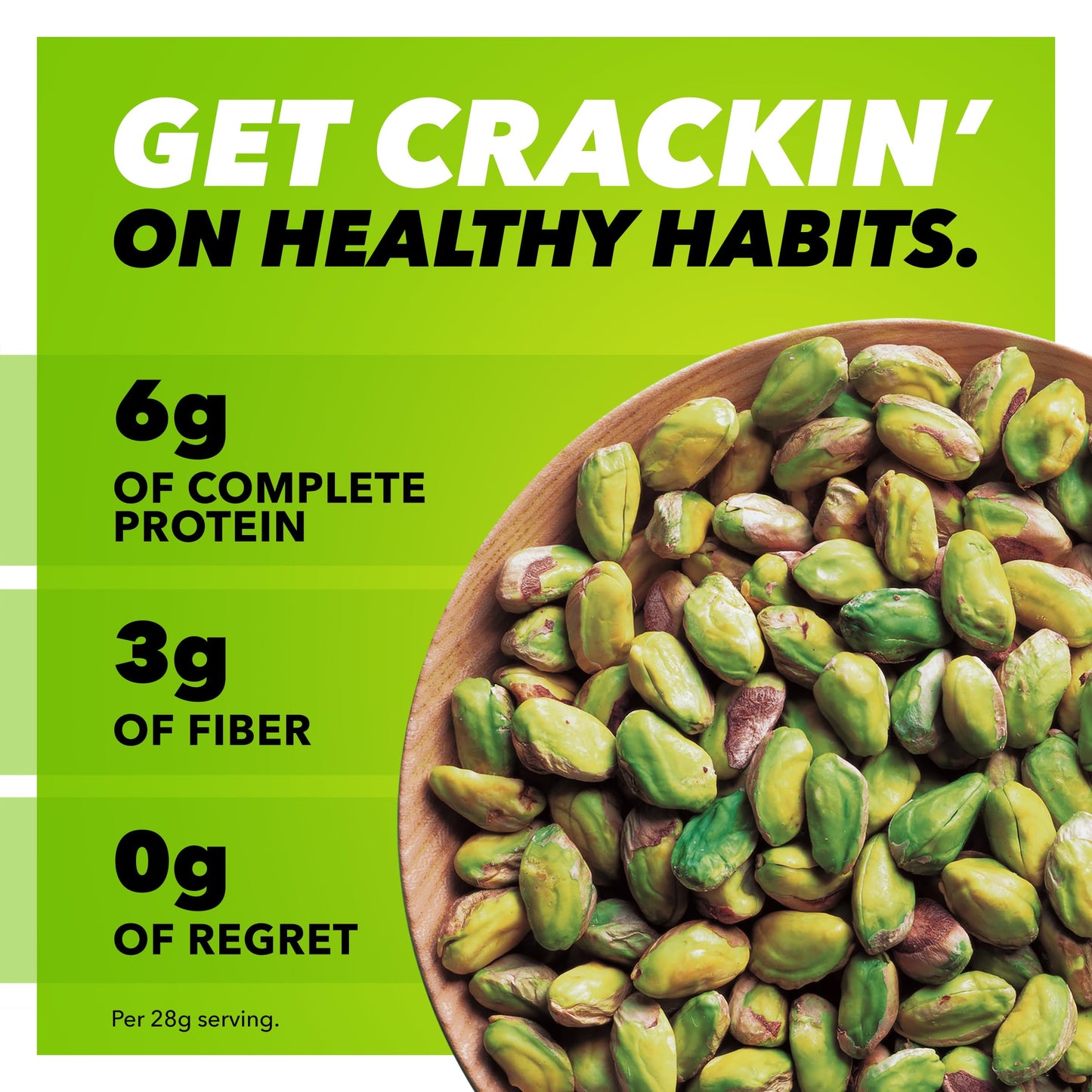Wonderful Pistachios No Shells, Roasted & Salted Nuts, 0.75 Ounce Bag -Pack of 9