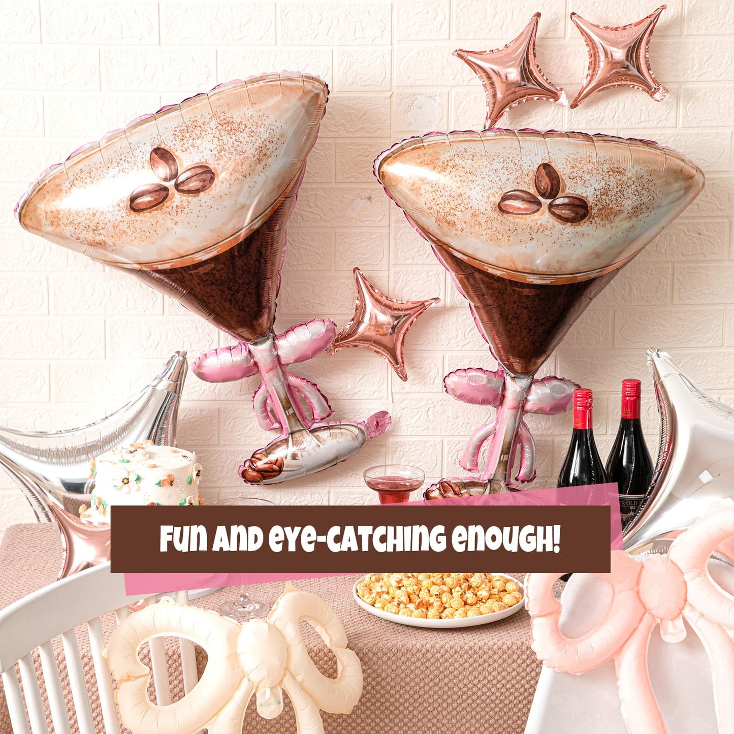 Espresso Martini Balloon Set-12 Pcs