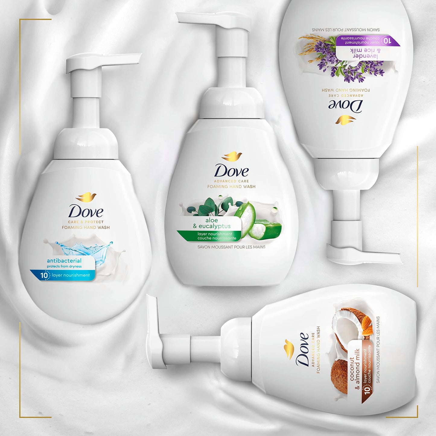 Dove Foaming Hand Wash 4 Count