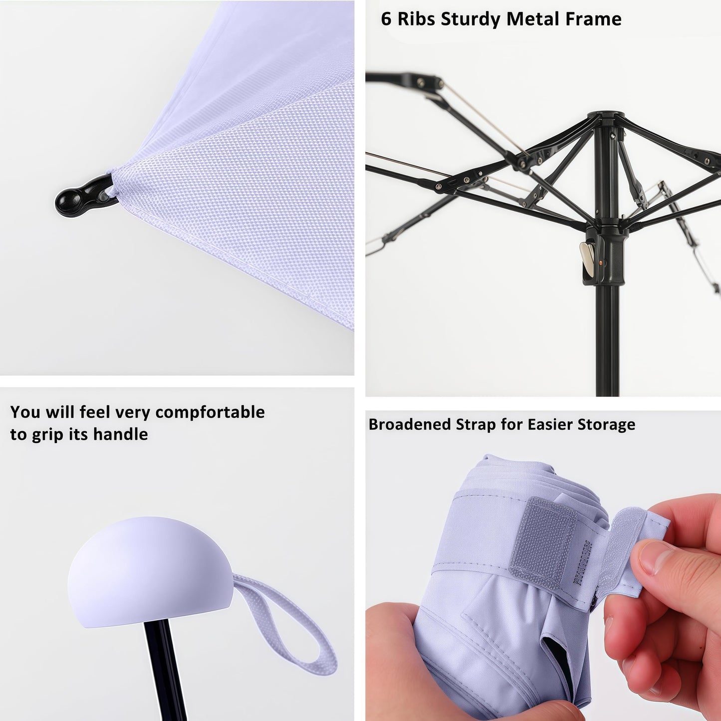 BAODINI Travel Essentials Mini Umbrella