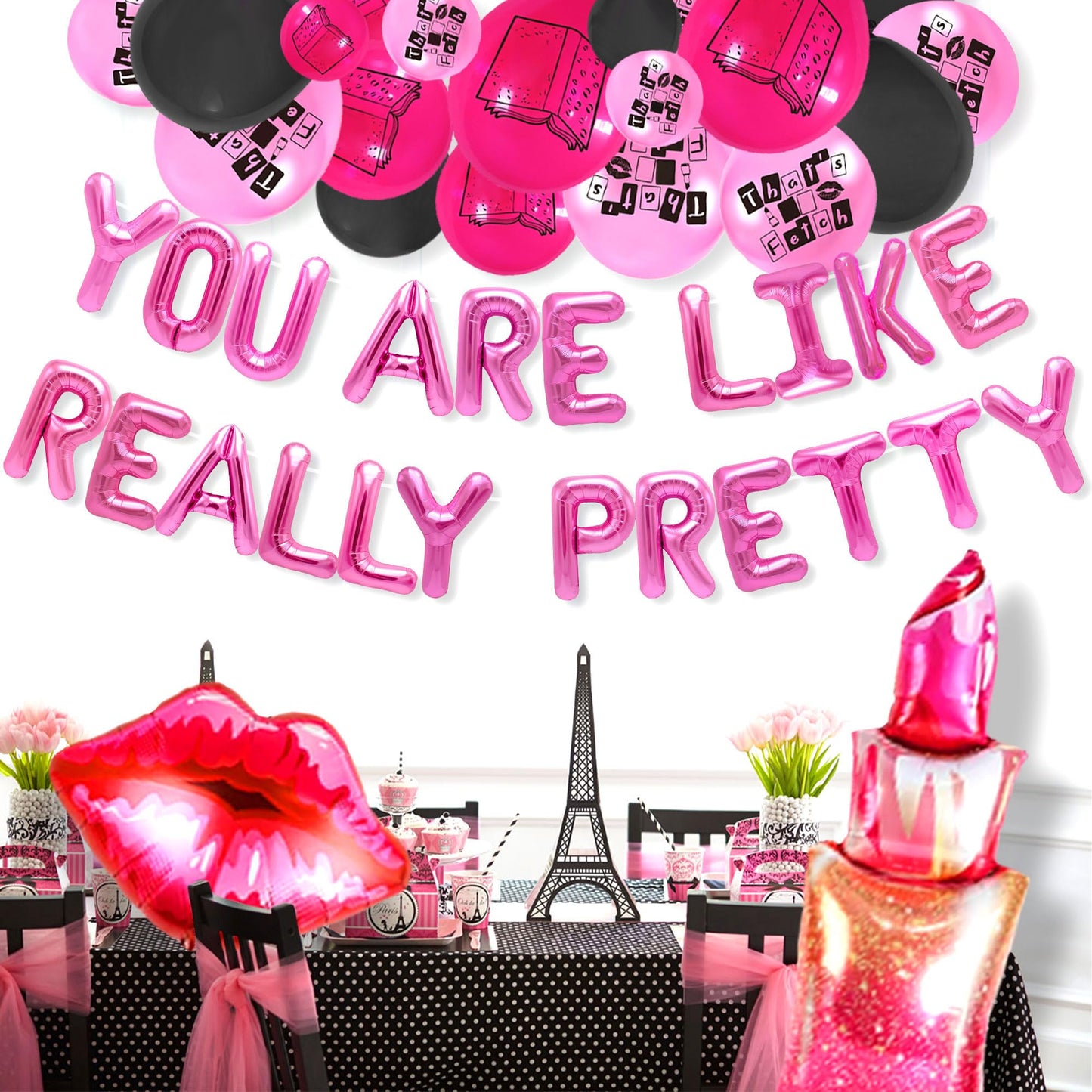 You Are Like Really Pretty Party Decor Mean Girl Party Set