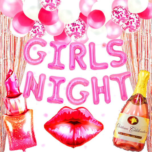 Girls Night Party Decoration Girls Just Wanna Fun-45PCS