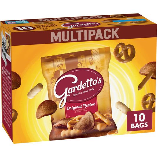 Gardetto's Original Recipe Snack Mix, Individually Wrapped-10 snack bags