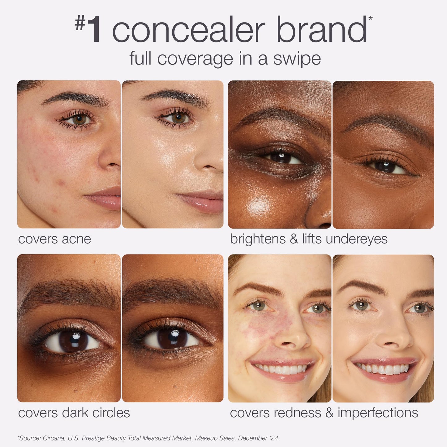 Full Coverage Creaseless Under-Eye Brighting 16hr Concealer (Amazon Find - Tarte)