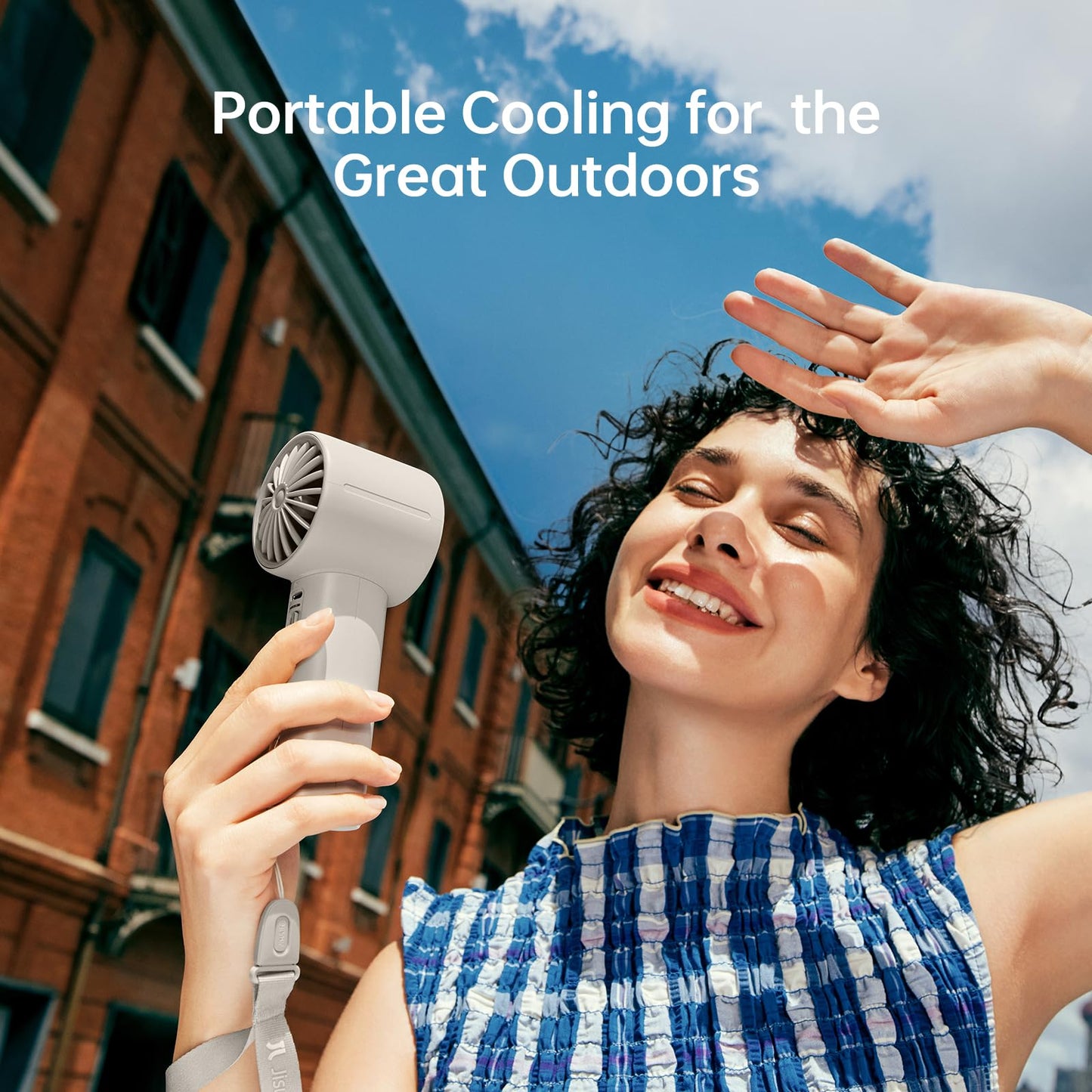 Mini Personal Fan for Travel (Amazon Find - Jisulife Handheld turbo fan)