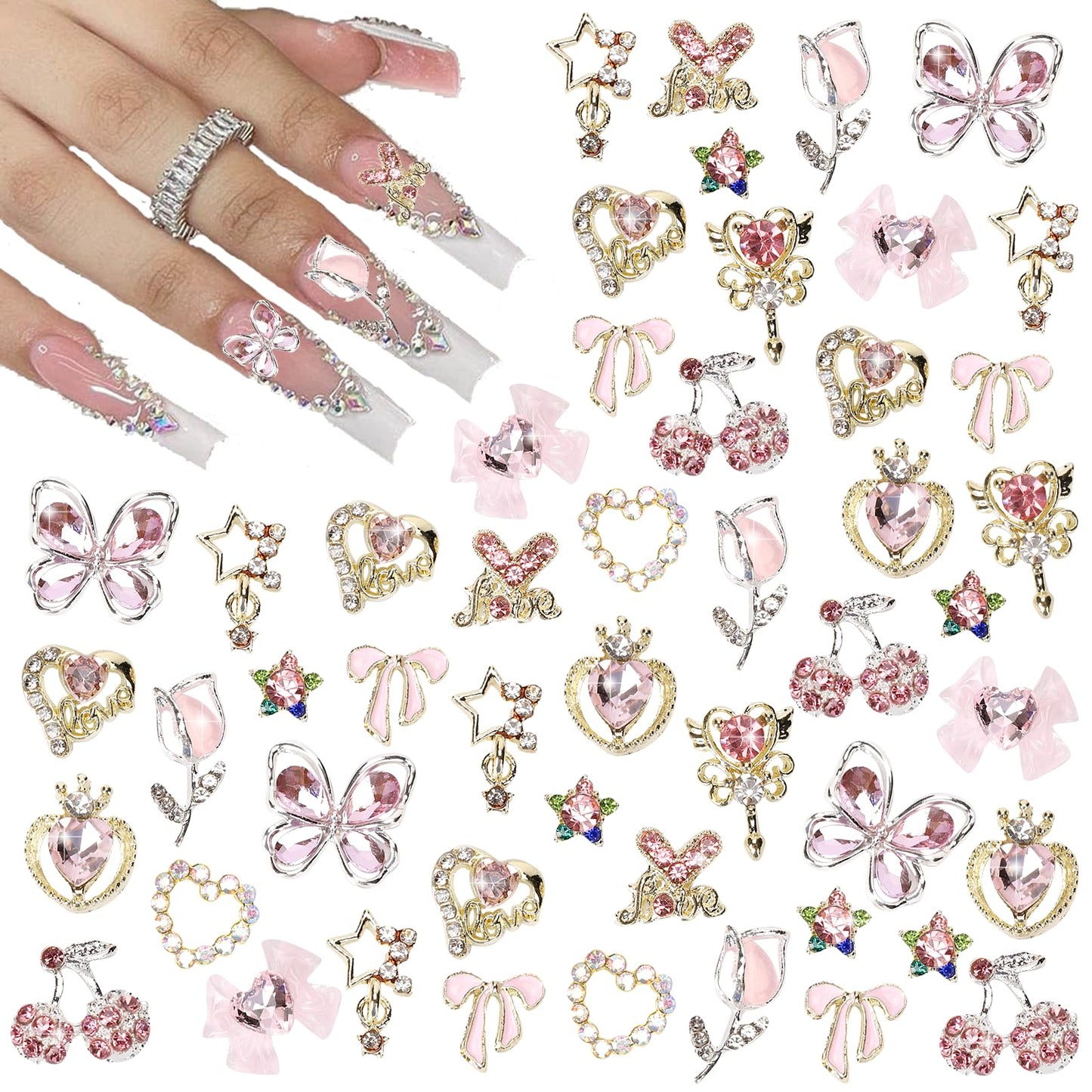 Nail Charms-24PCS