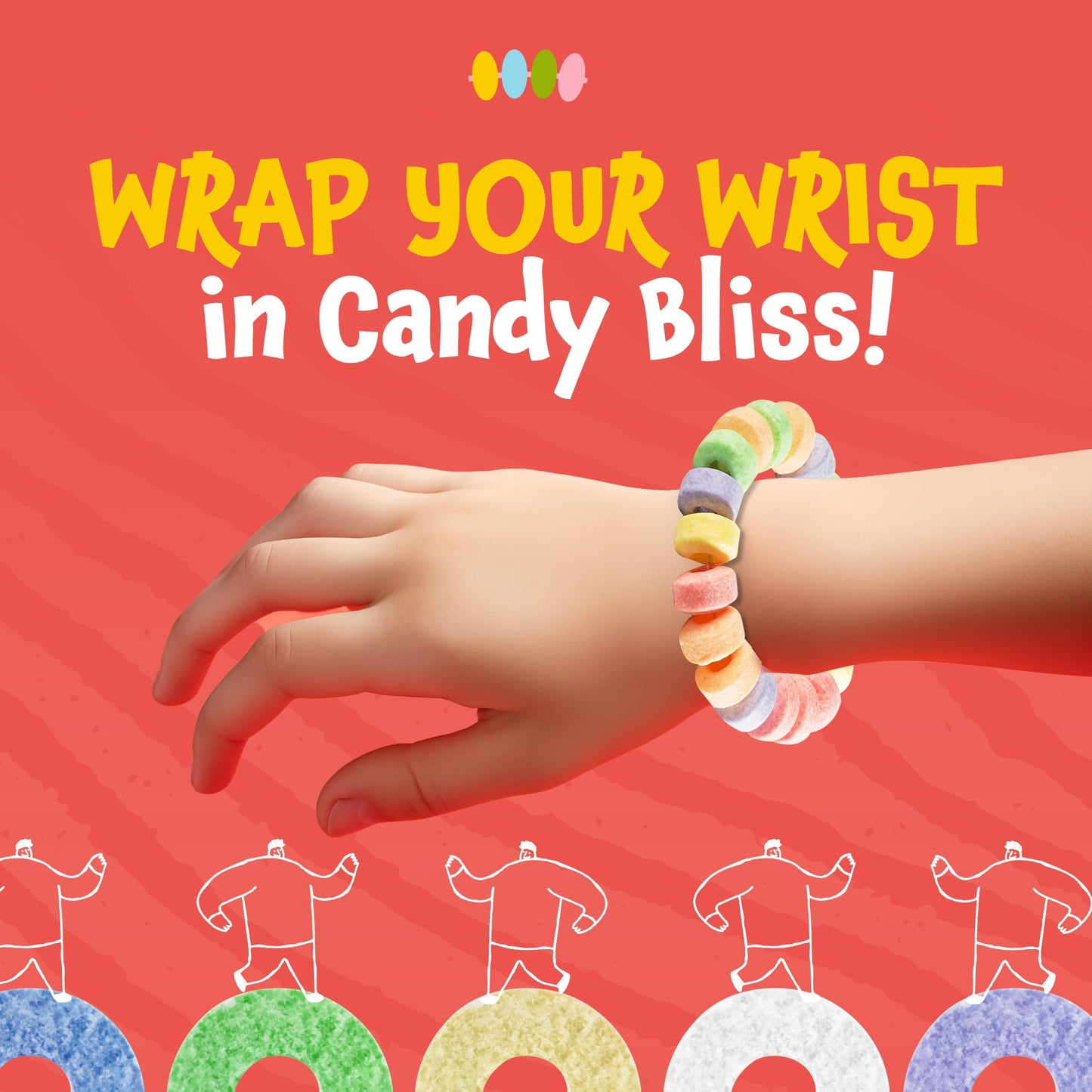 Candy Bracelets - 40 Count Pack