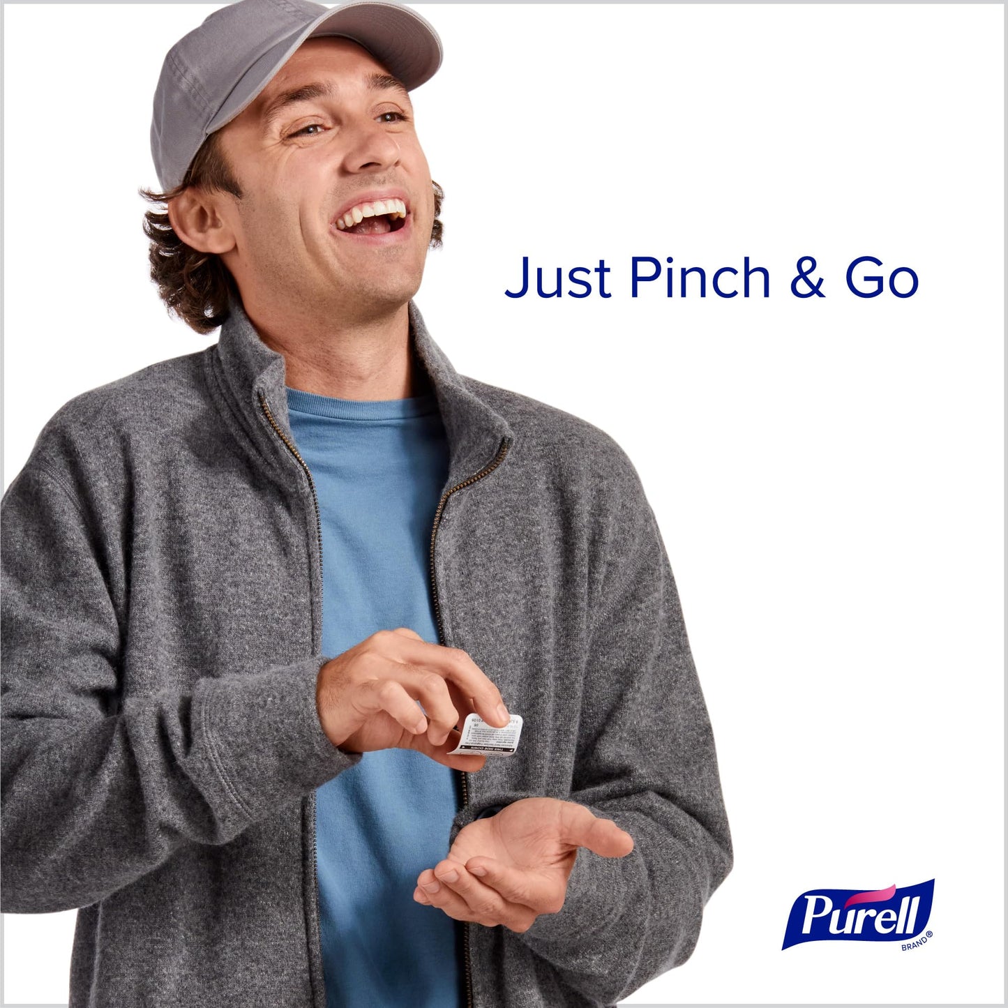 PURELL SINGLES Advanced Hand Sanitizer Gel, Fragrance Free,Single-Use Travel-Size Packets-125 Count