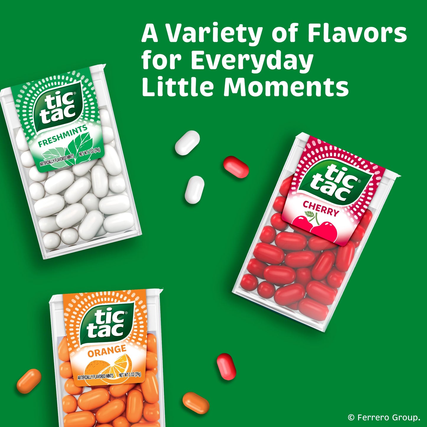 Tic Tac Variety Pack Mega Box, Bulk 27 Packs