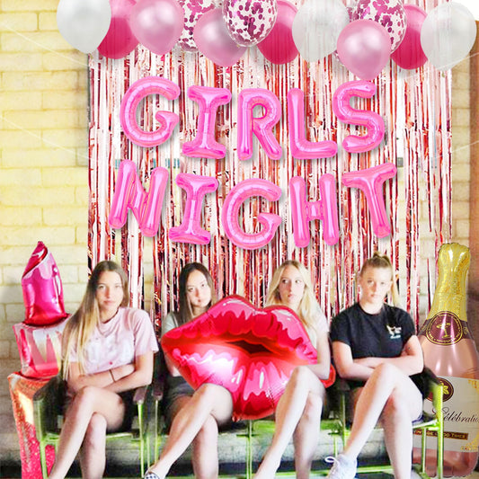 Girls Night Party Decoration Girls Just Wanna Fun-45PCS