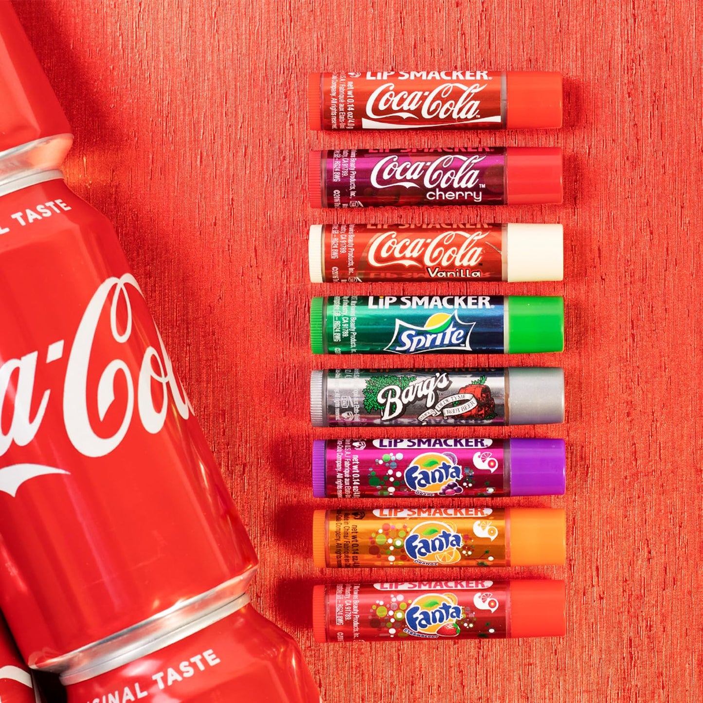 Lip Smacker Coca-Cola Flavored Balm, 8 Count