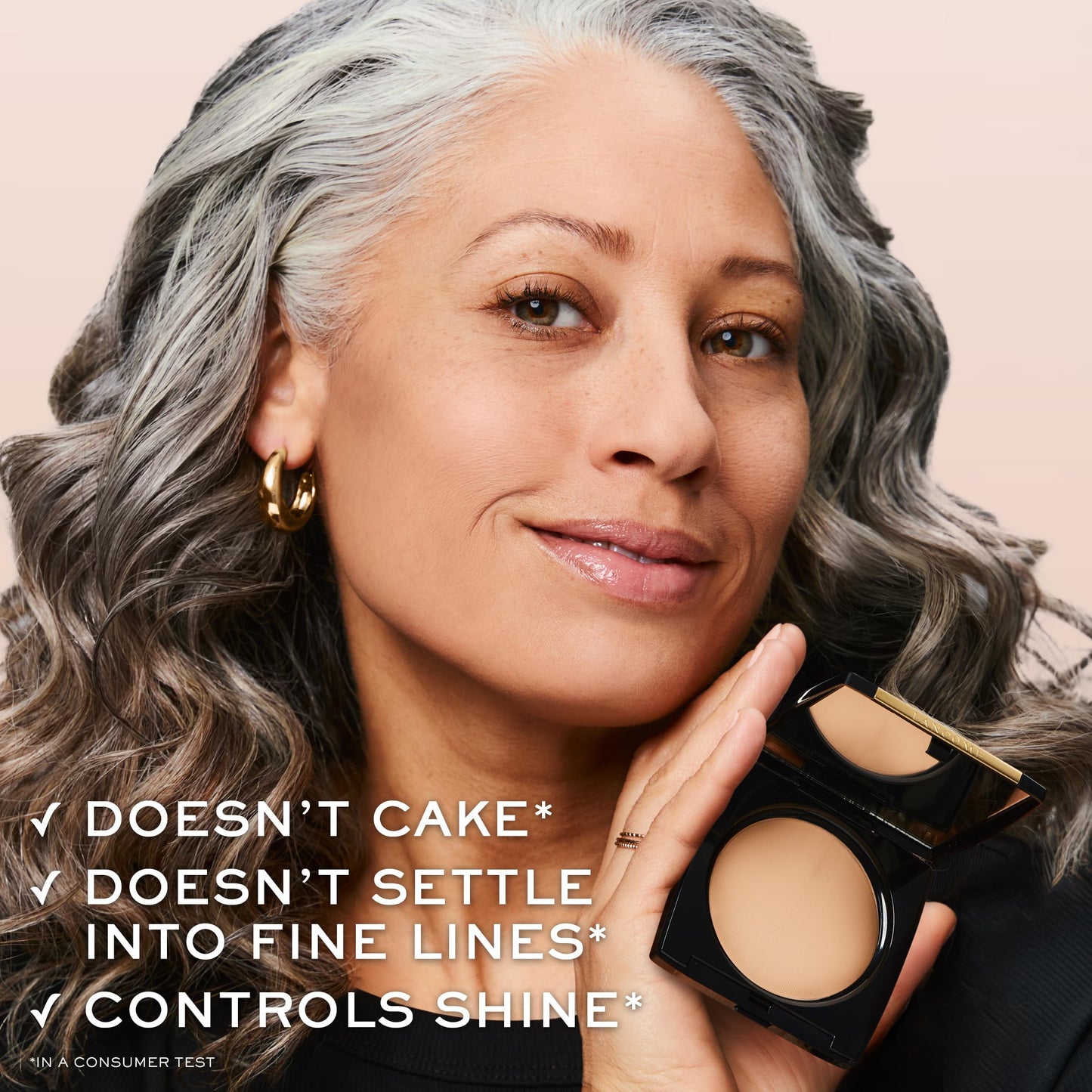 Pocket Size Dual Finish Powder Foundation Compact (Amazon Find - Lancôme)