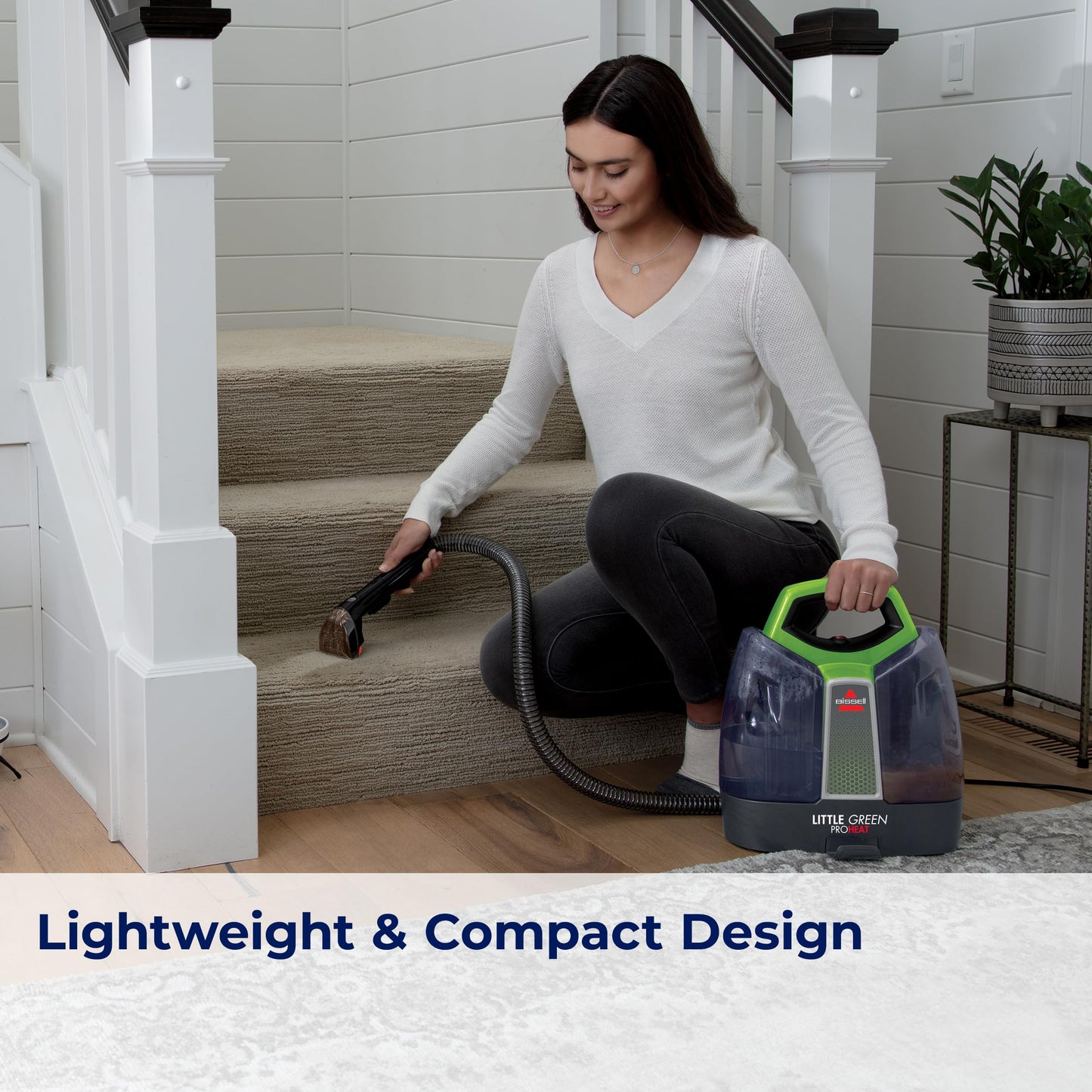 BISSELL Little Green Proheat Portable Deep Cleaner/Spot Cleaner Tool for Carpet and Upholstery