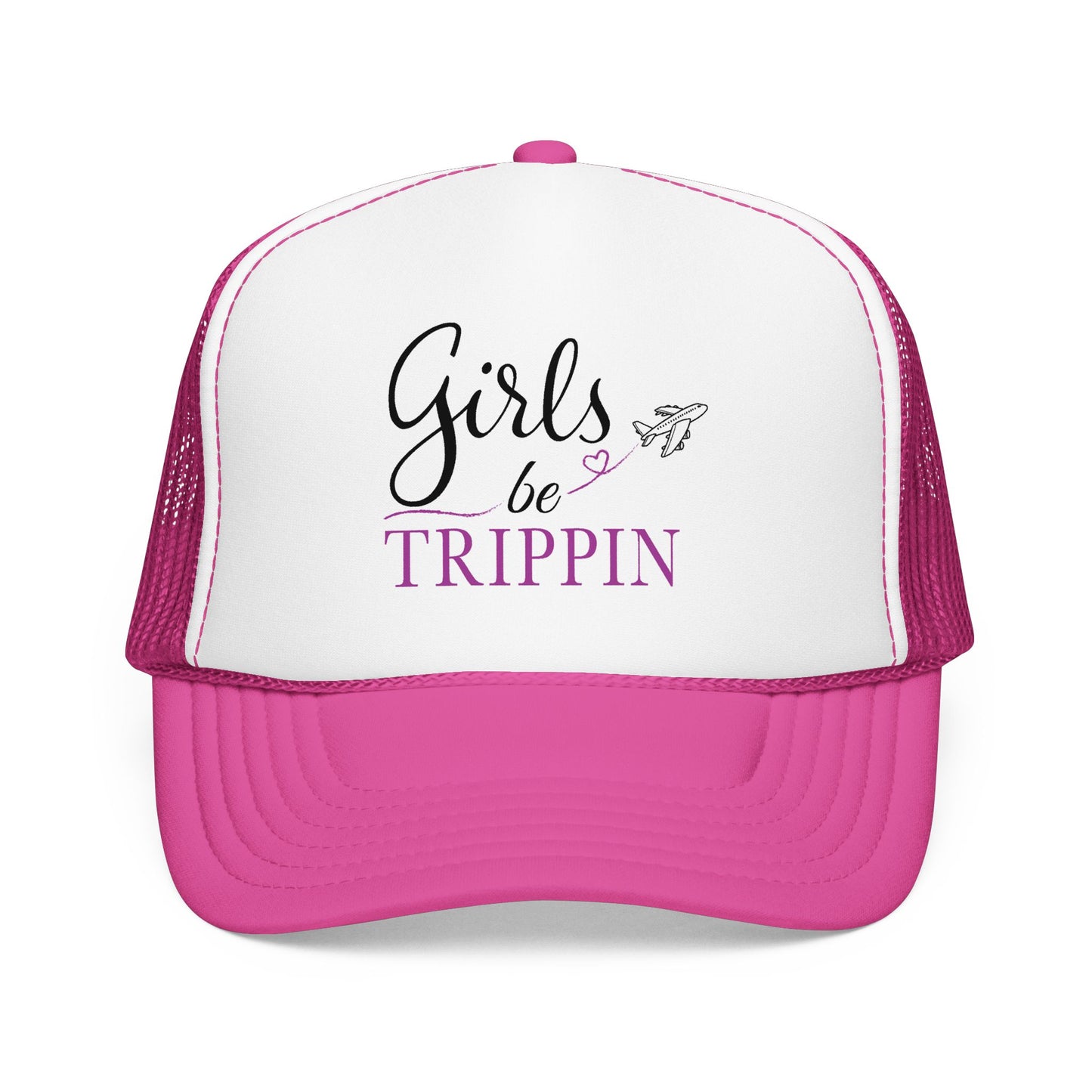 Girls Be Trippin Trucker Hat | Cute Girls Trip Hat & Travel Cap