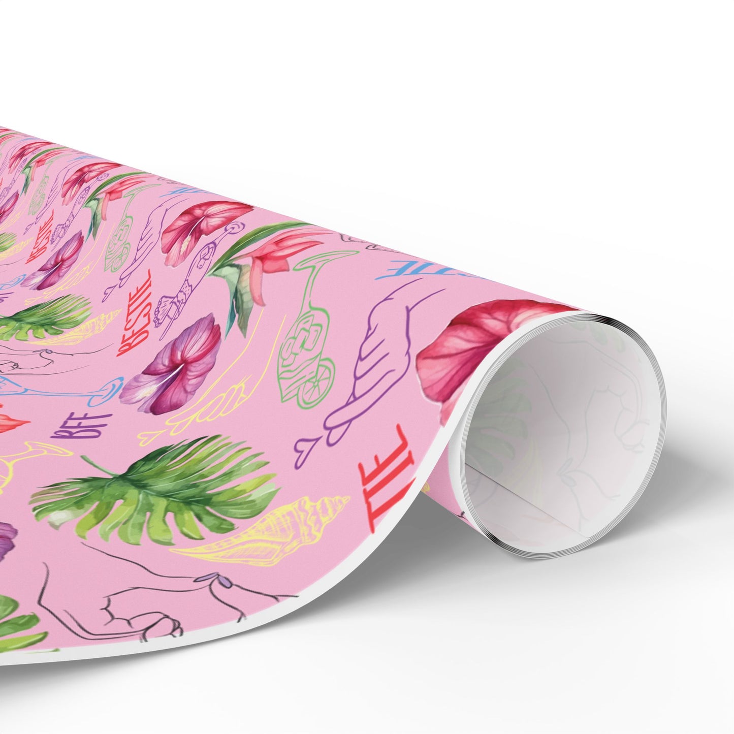 Bestie Wrapping Paper | Cute Best Friend Gift Wrap