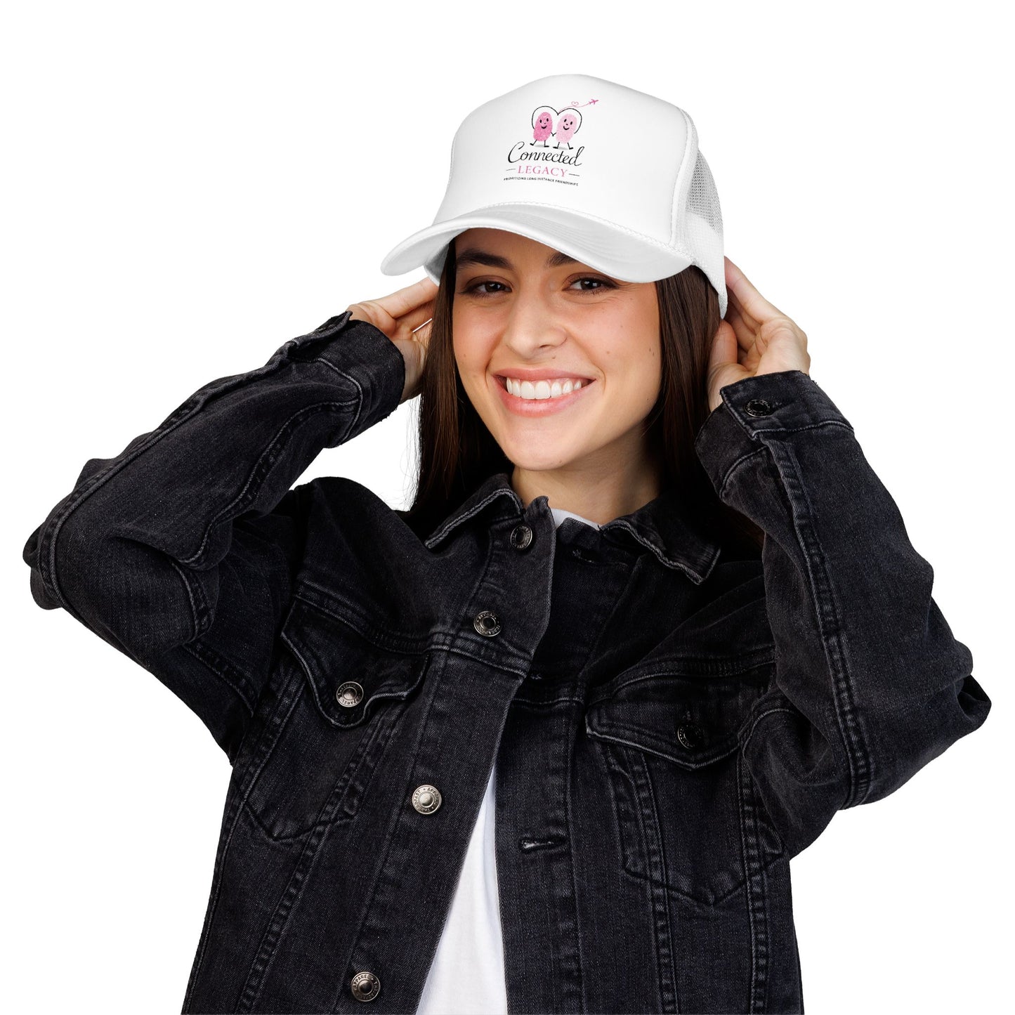 Connected Legacy Trucker Hat | Mesh Back Travel & Everyday Hat