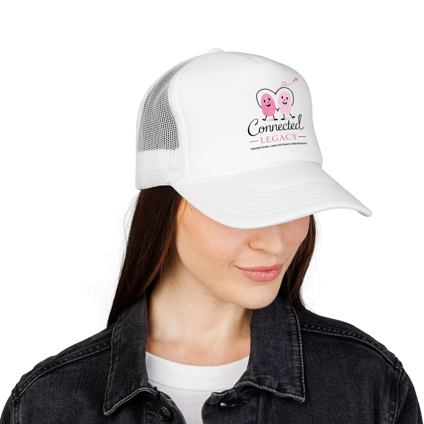 Connected Legacy Trucker Hat | Mesh Back Travel & Everyday Hat