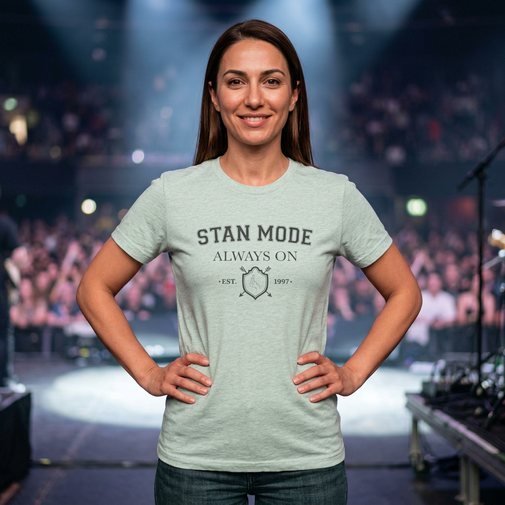 *PERSONALIZE IT* K-pop Inspired Stan Mode Always On T-Shirt  I Custom Birth or Debut Year Graphic Shirt