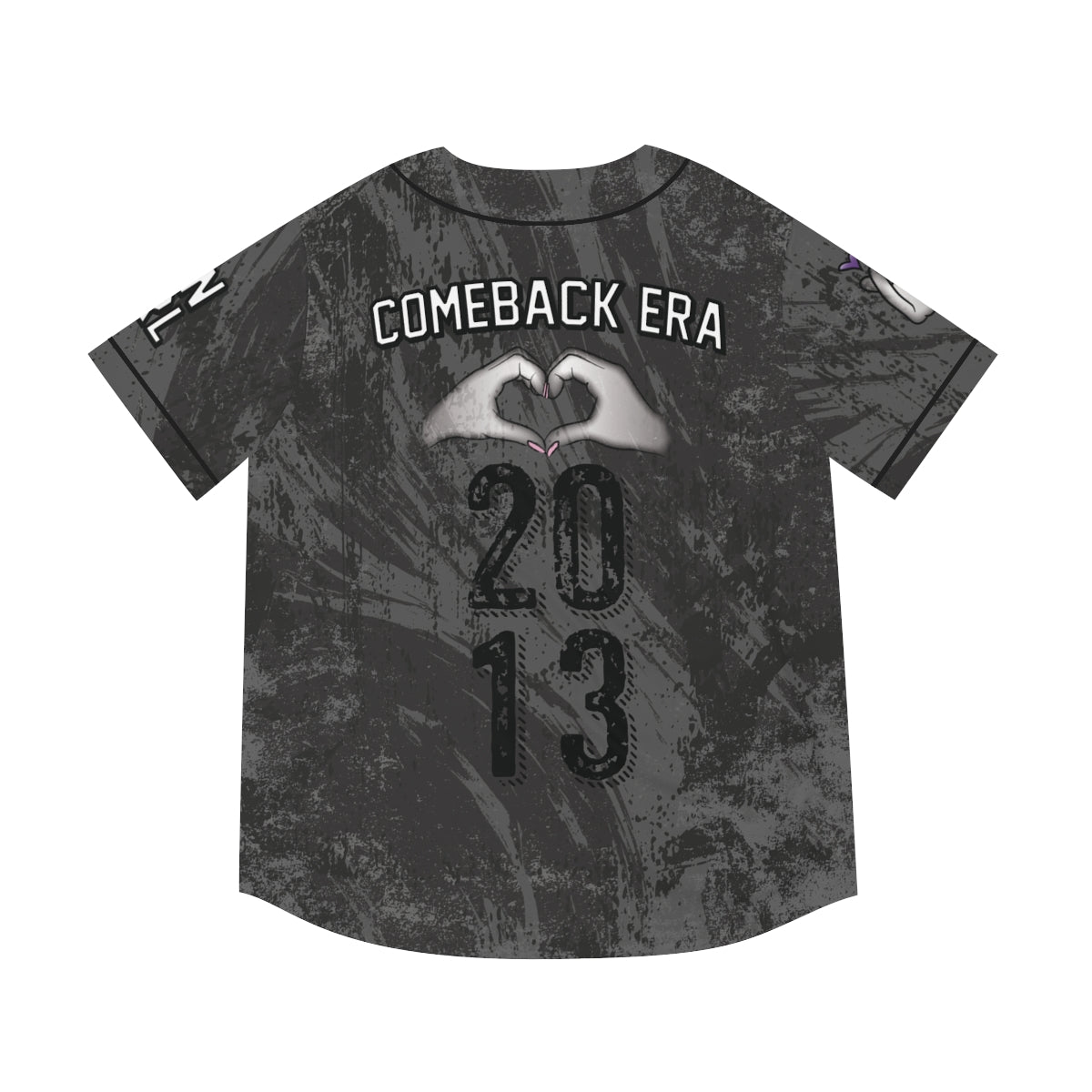 Comeback Era World Tour Baseball Jersey |Grey Distress